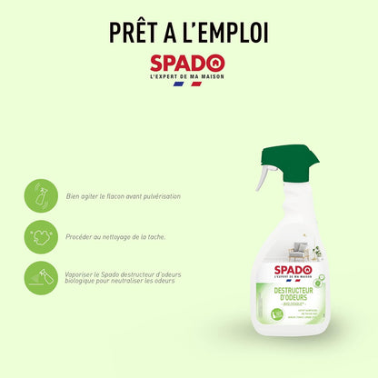 SPADO DESTRUCTEUR D'ODEUR BIOLOGIQUE