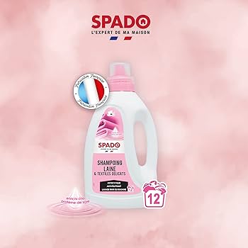 Spado shampoing laine et textiles délicats