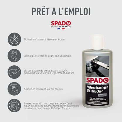 SPADO CREME VITROCÉRAMIQUE ET INDUCTION