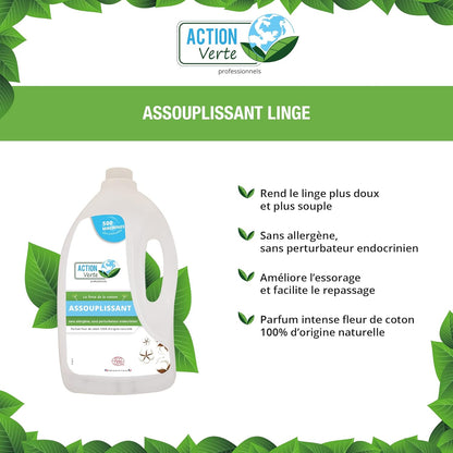 ACTION VERTE ASSOUPLISSANT LINGE CONCENTRE