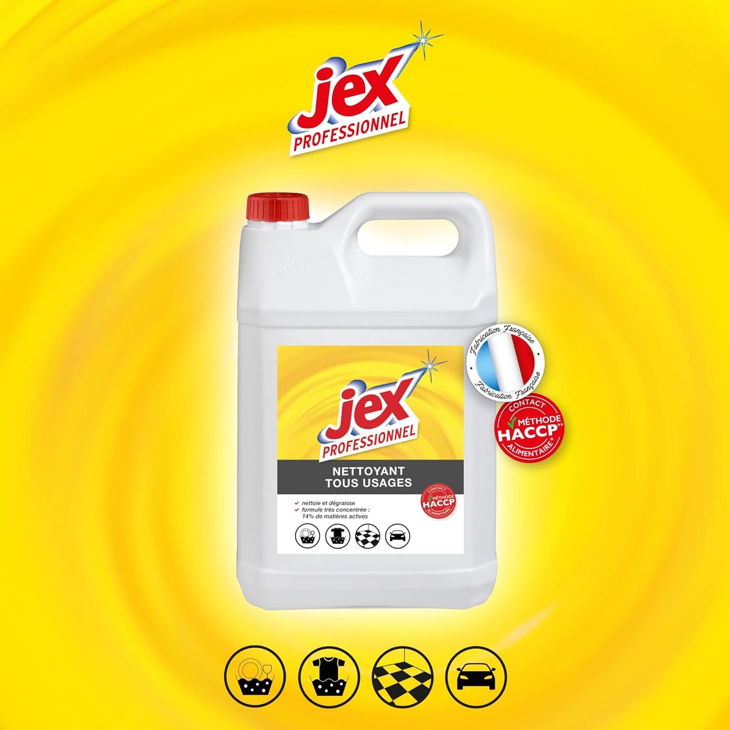 JEX PROFESSIONNEL NETTOYANT TOUS USAGES