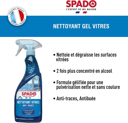 Nettoyant vitres SPADO gel - 750ml