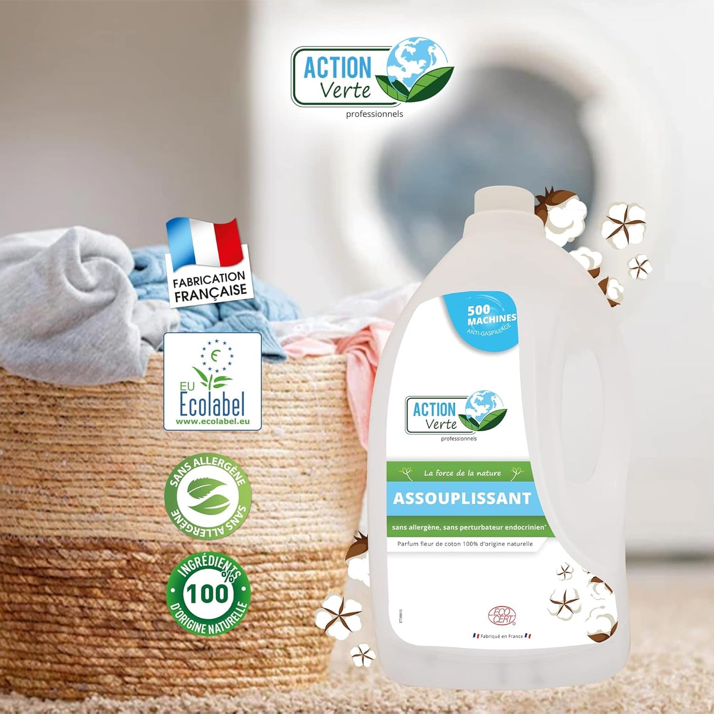 ACTION VERTE ASSOUPLISSANT LINGE CONCENTRE