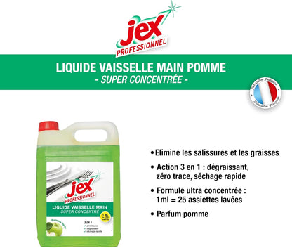 JEX PROFESSIONNEL LIQUIDE VAISSELLE MAIN POMME