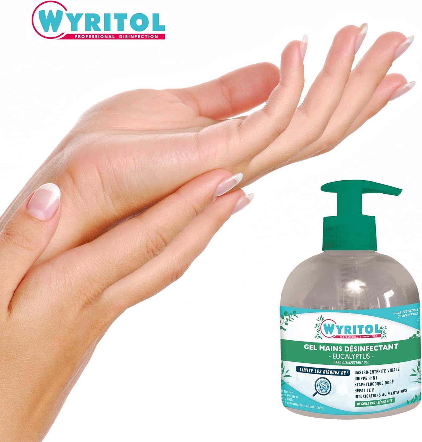 WYRITOL GEL HYDRO-ALCOOLIQUE EUCALYPTUS