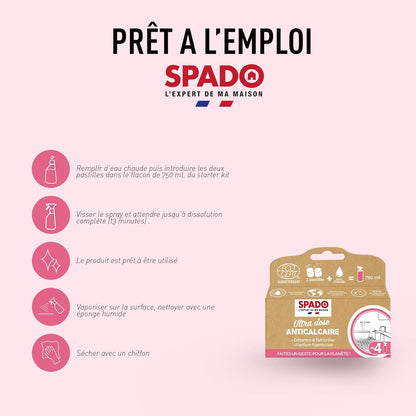 SPADO STARTER KIT ANTI CALCAIRE ECOCERT