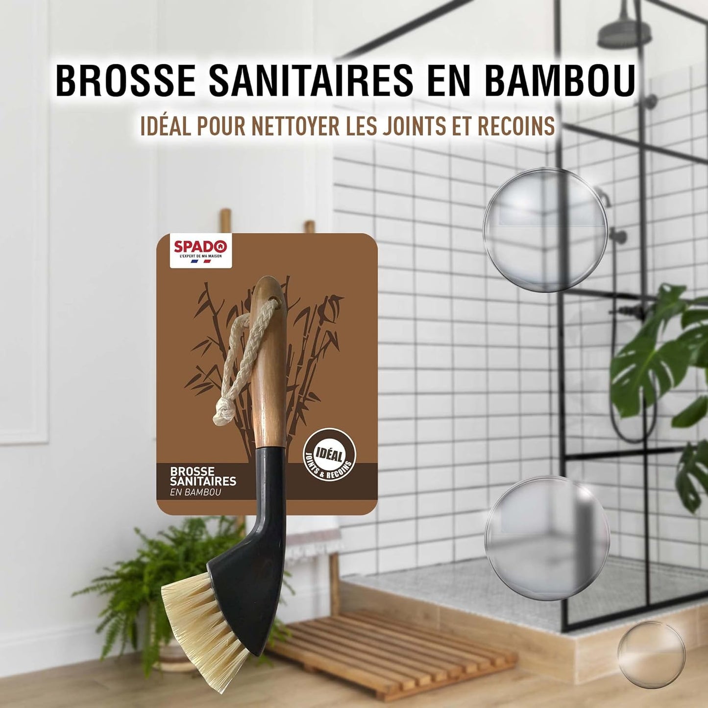 SPADO BROSSE SANITAIRES EN BAMBOU