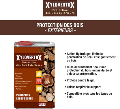 Xylovertox protection des bois extérieurs - 2L