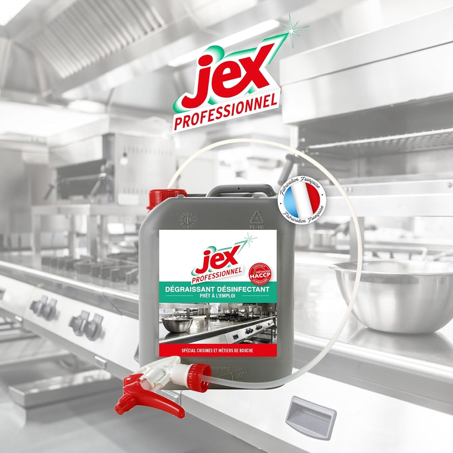 JEX PROFESSIONNEL DÉGRAISSANT DÉSINFECTANT