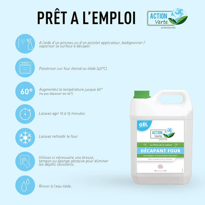 Décapant four ecocert - 5L