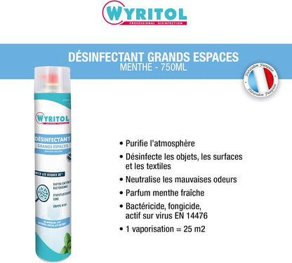 Désinfectant grands espaces - 750ml