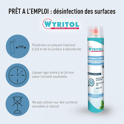 Désinfectant grands espaces - 750ml