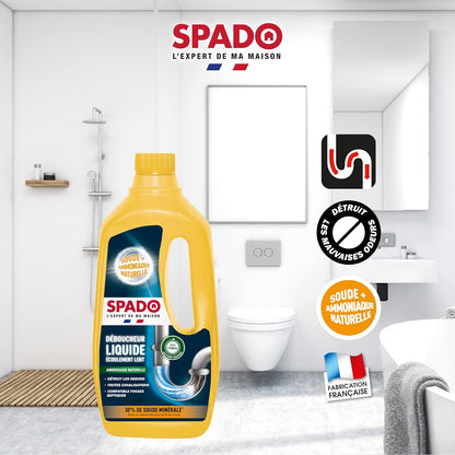 SPADO DÉBOUCHEUR LIQUIDE SPECIAL ÉCOULEMENT LENT