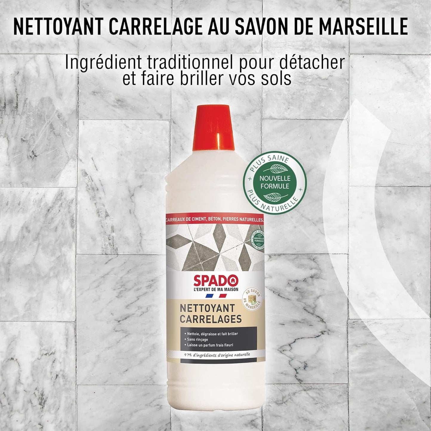 SPADO NETTOYANT AU SAVON DE MARSEILLE