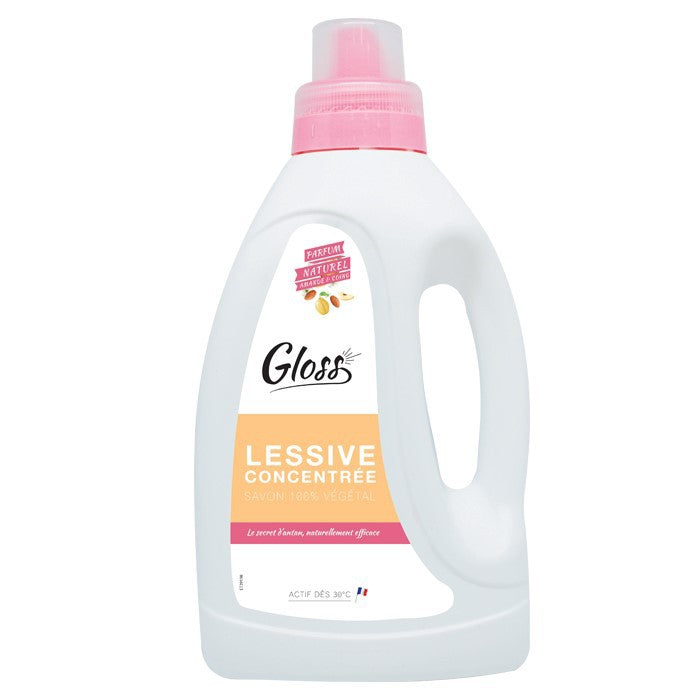 GLOSS LESSIVE AU SAVON VÉGÉTAL AMANDE ET COING