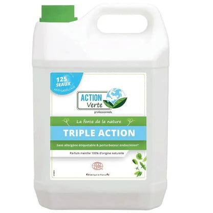 Nettoyant triple action sols & surfaces menthe ecocert - 5L