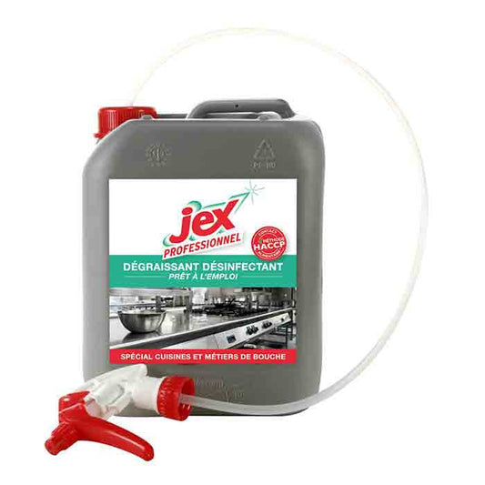 JEX PROFESSIONNEL DÉGRAISSANT DÉSINFECTANT