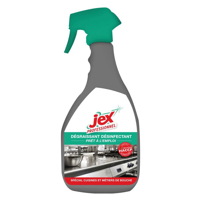 JEX PROFESSIONNEL DÉGRAISSANT DÉSINFECTANT LOT 2 x 1L