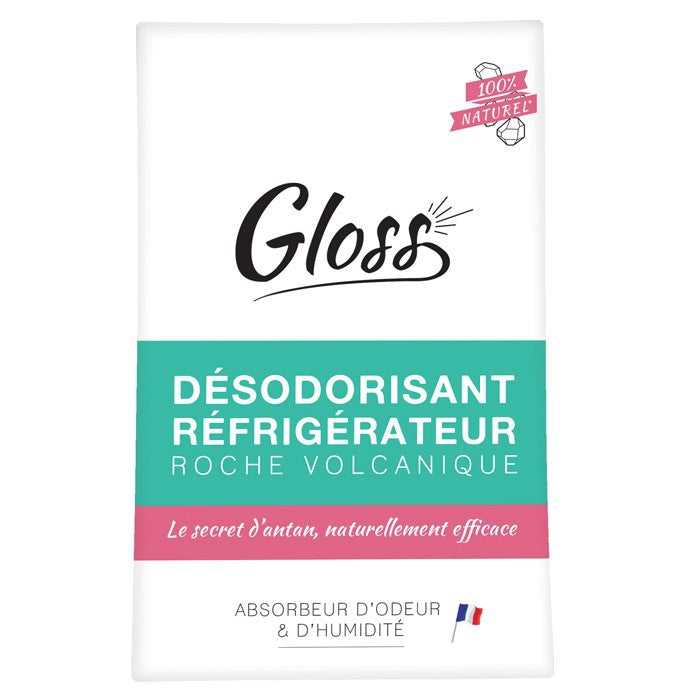 GLOSS DÉSODORISANT RÉFRIGÉRATEUR ROCHE VOLCANIQUE