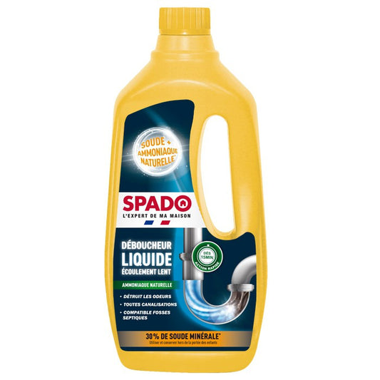 SPADO DÉBOUCHEUR LIQUIDE SPECIAL ÉCOULEMENT LENT