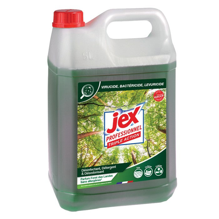 JEX PROFESSIONNEL EXPRESS DÉSINFECTANT TRIPLE ACTION FORÊT DES LANDES