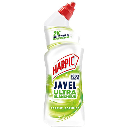 HARPIC GEL JAVEL ULTRA BLANCHEUR AGRUMES