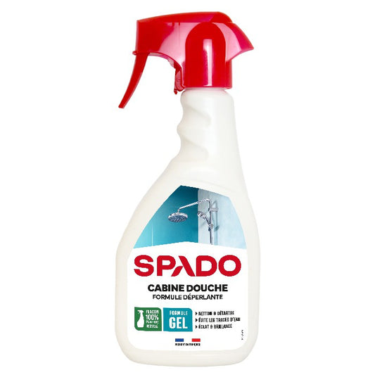 SPADO NETTOYANT CABINE DE DOUCHE DÉPERLANT